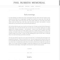 Screenshot of phil-burress.com