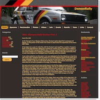 Screenshot of demonrally.com