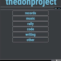 Screenshot of thedonproject.com