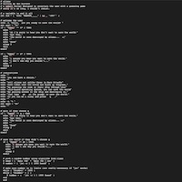 Screenshot of UNIX Shell Scripts