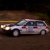 icon of a rally car