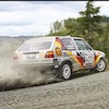 icon of a rally car