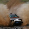 icon of a rally car