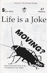 Life is a Joke issue 7 zine cover