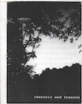 Rhetoric and Treason zine cover
