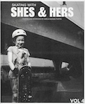 Skating With Shes & Hers issue 4 zine cover