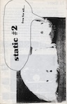 Static issue 2 zine cover