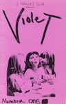 Violet issue 1 zine cover
